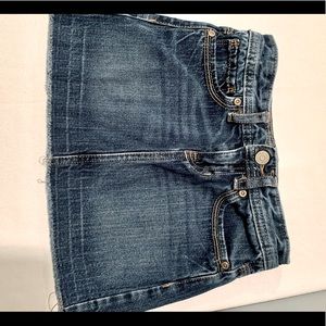 Old Navy jean skirt, girls size 7